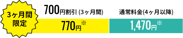 3か月間限定